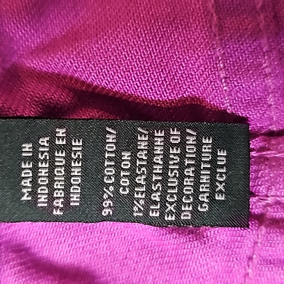 NWT RALPH LAUREN JEANS Straight Leg, Suger Plum SIZE 6 - Picture 4 of 7